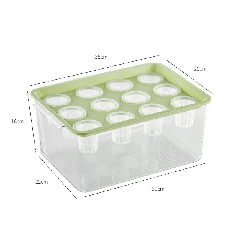 Fish and vegetable symbiosis hydroponic box | Transparent appearance | Reusable
