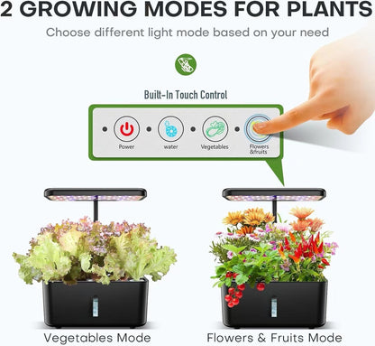 Smart hydroponic planting machine | Home planting | Full-spectrum light supplement lamp | 8 holes