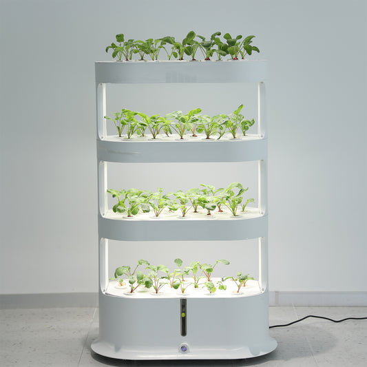 Smart Hydroponic Grow System | Multi-Layer Design | Auto Water Cycle | Built-in LED Lights | vvcultivate