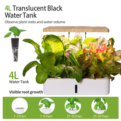 Intelligent hydroponic planting machine | indoor desktop cultivation | home automatic | 12 holes