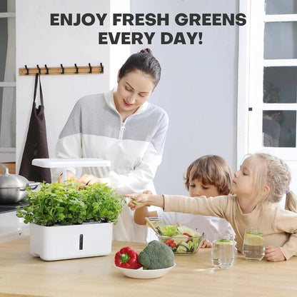 Smart hydroponic planting machine | Home planting | Full-spectrum light supplement lamp | 8 holes