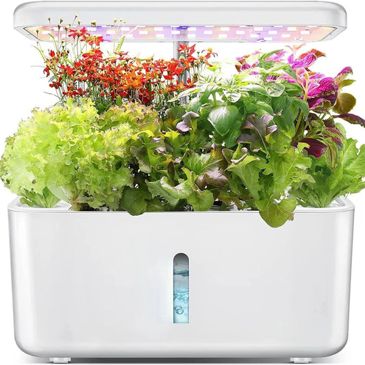 Smart hydroponic planting machine | Home planting | Full-spectrum light supplement lamp | 8 holes