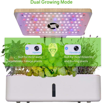 Two planting modes of hydroponic planting machine Dual Growing Mode
